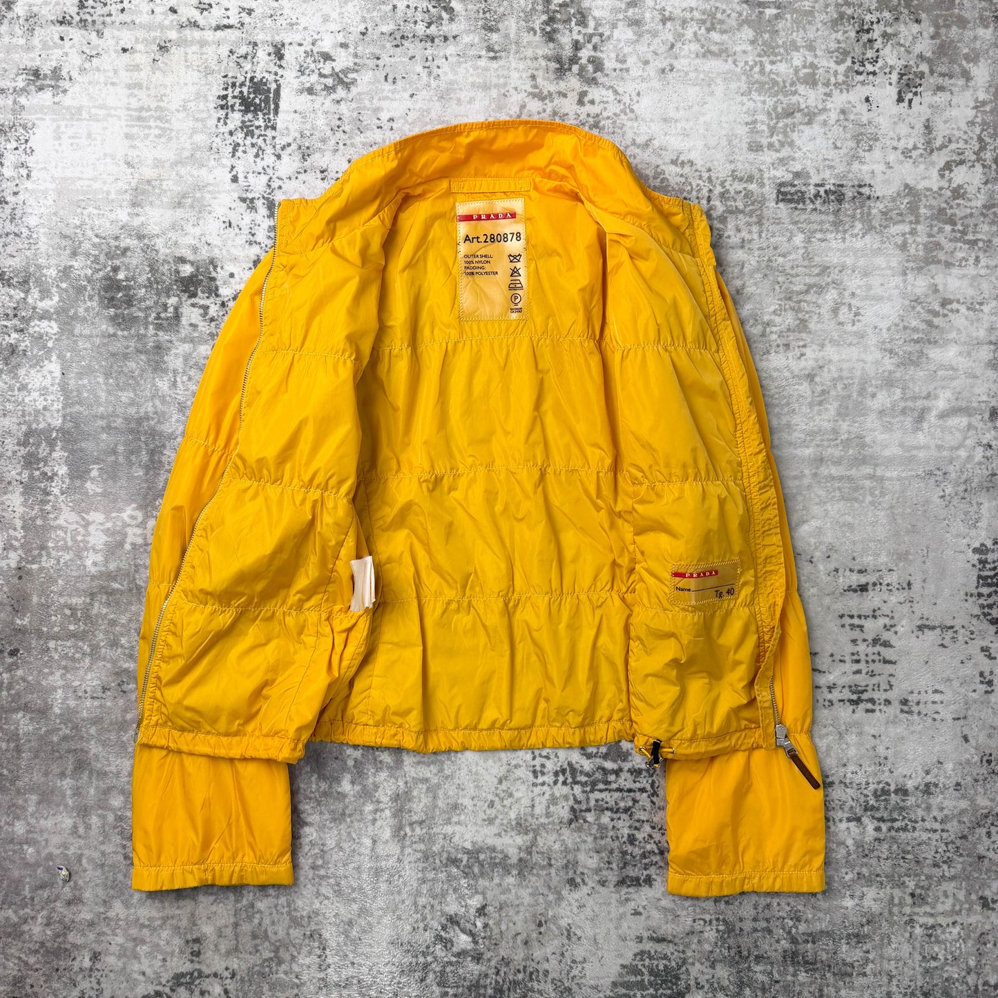 Vintage Women's Prada Sport Nylon Windbreaker (S)