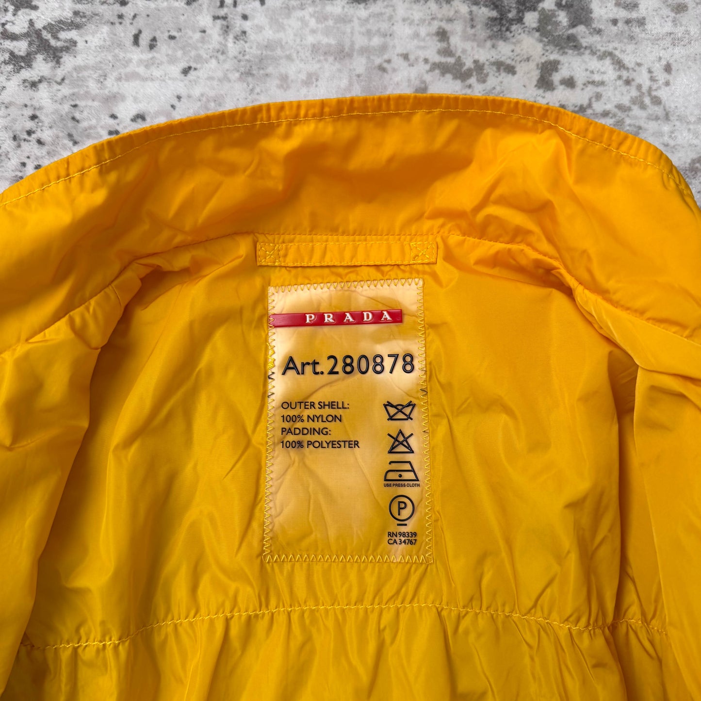 Vintage Women's Prada Sport Nylon Windbreaker (S)