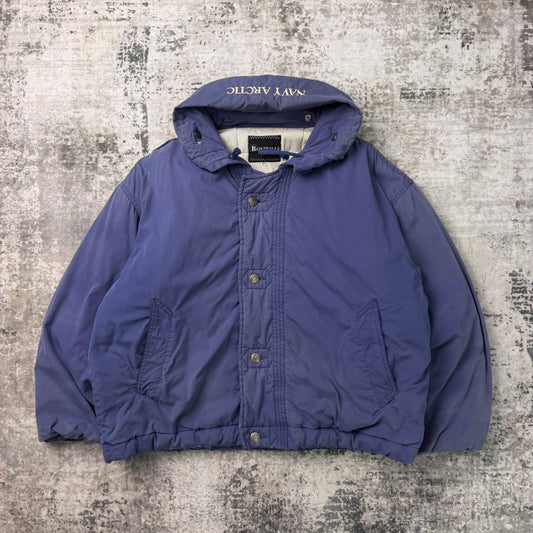 Vintage Boneville Navy Arctic Cropped Padded Jacket (S)