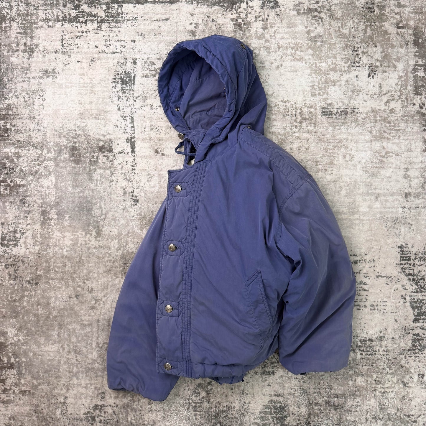 Vintage Boneville Navy Arctic Cropped Padded Jacket (S)
