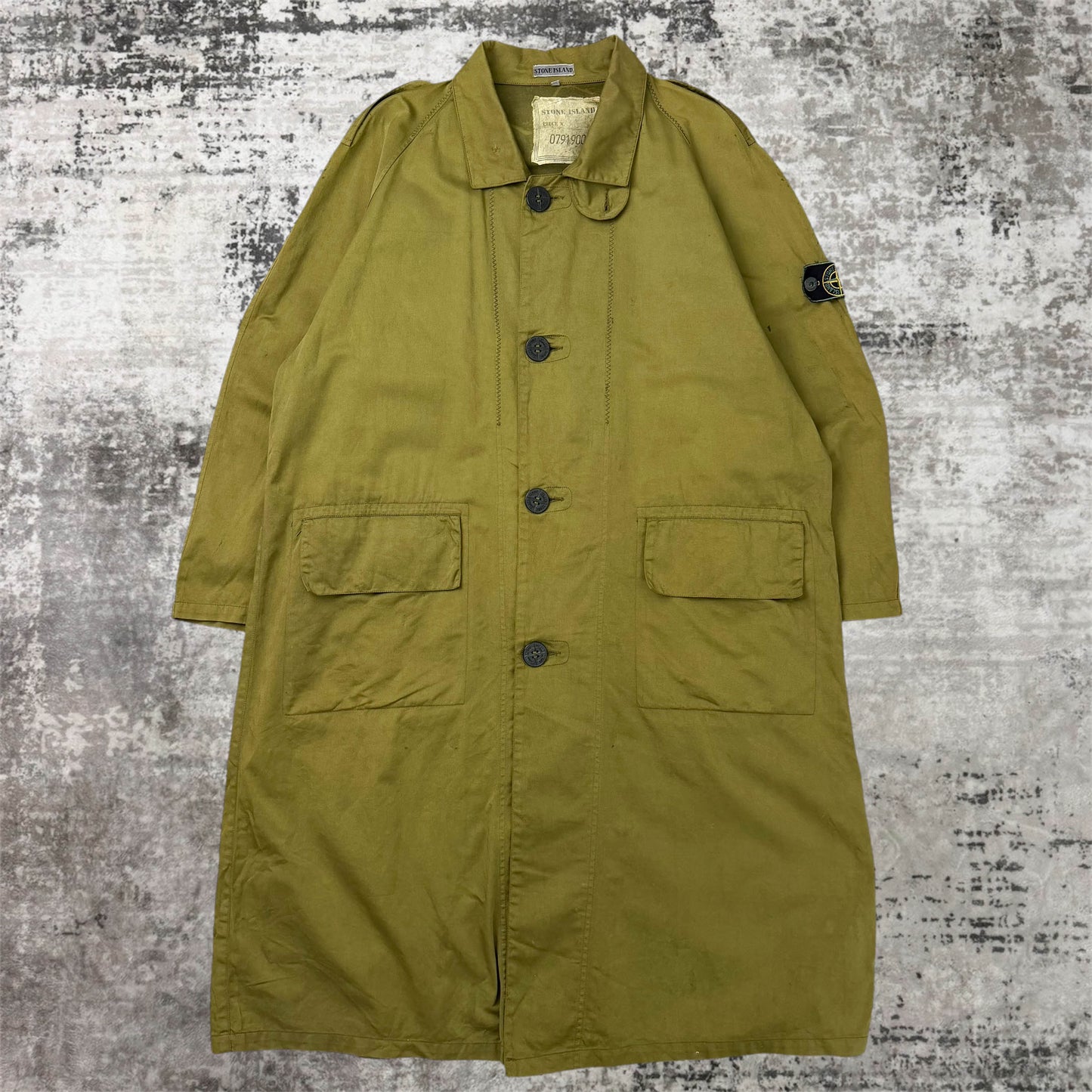 Vintage Stone Island Trench Coat (M)