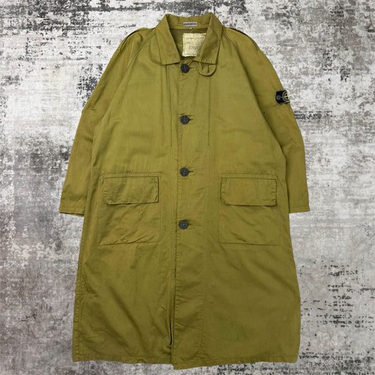 Vintage Stone Island Trench Coat (M)