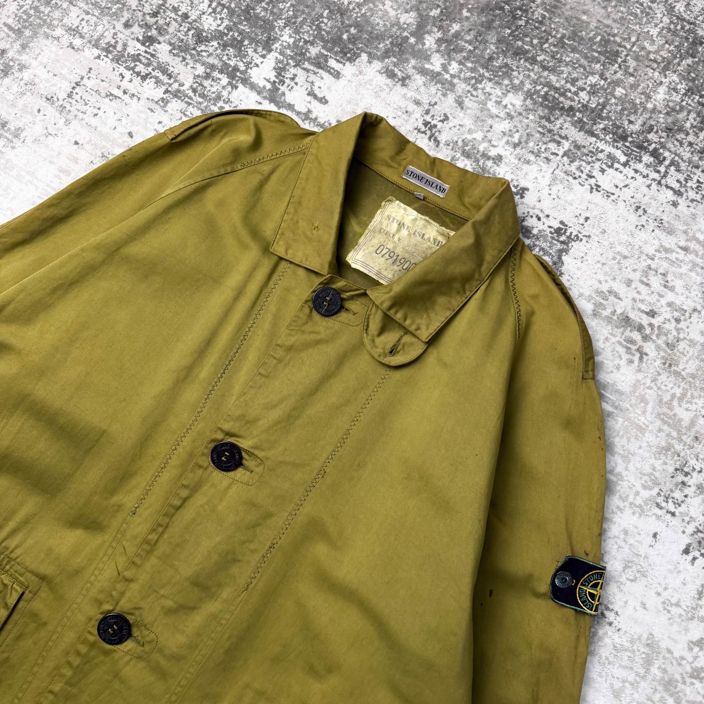 Vintage Stone Island Trench Coat (M)