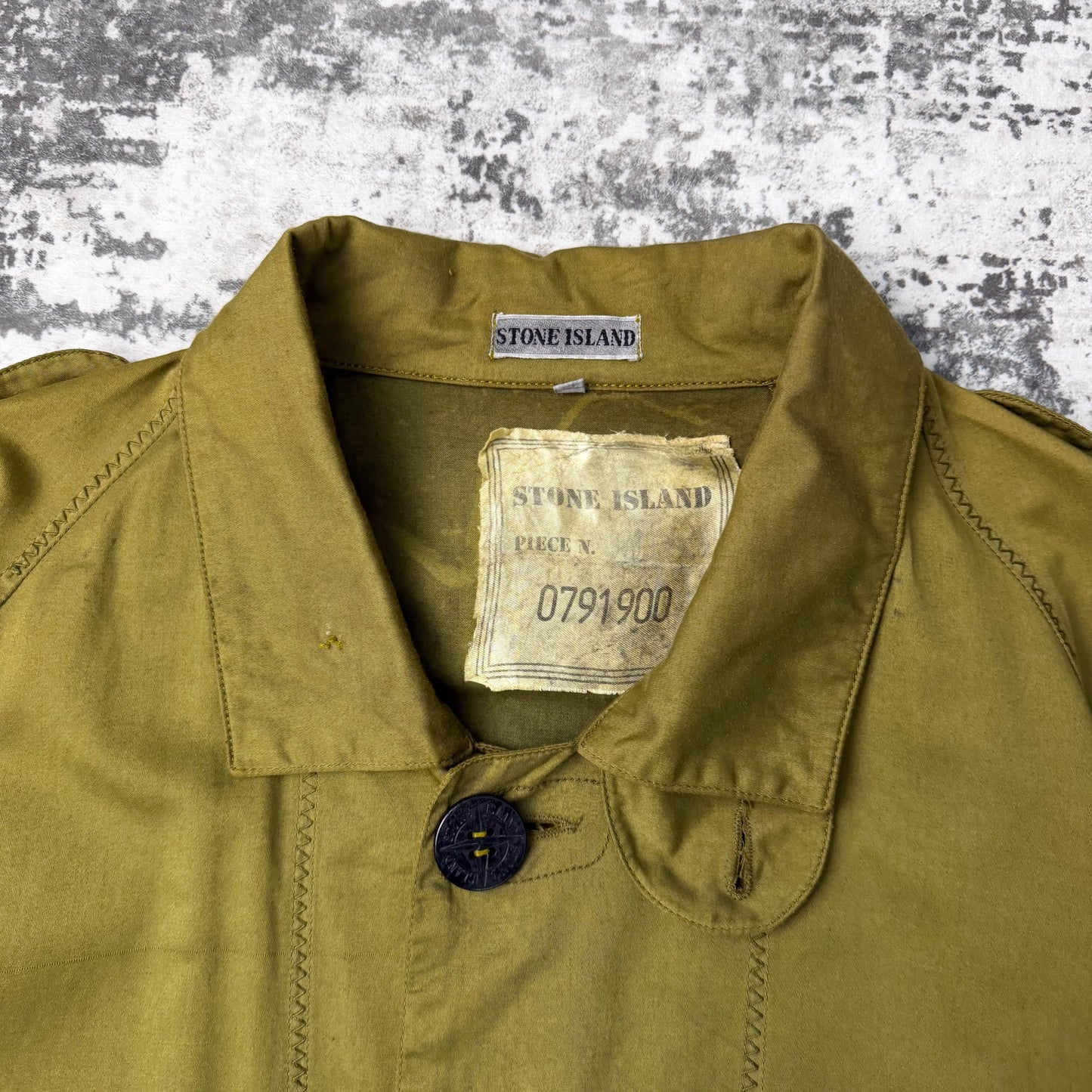 Vintage Stone Island Trench Coat (M)