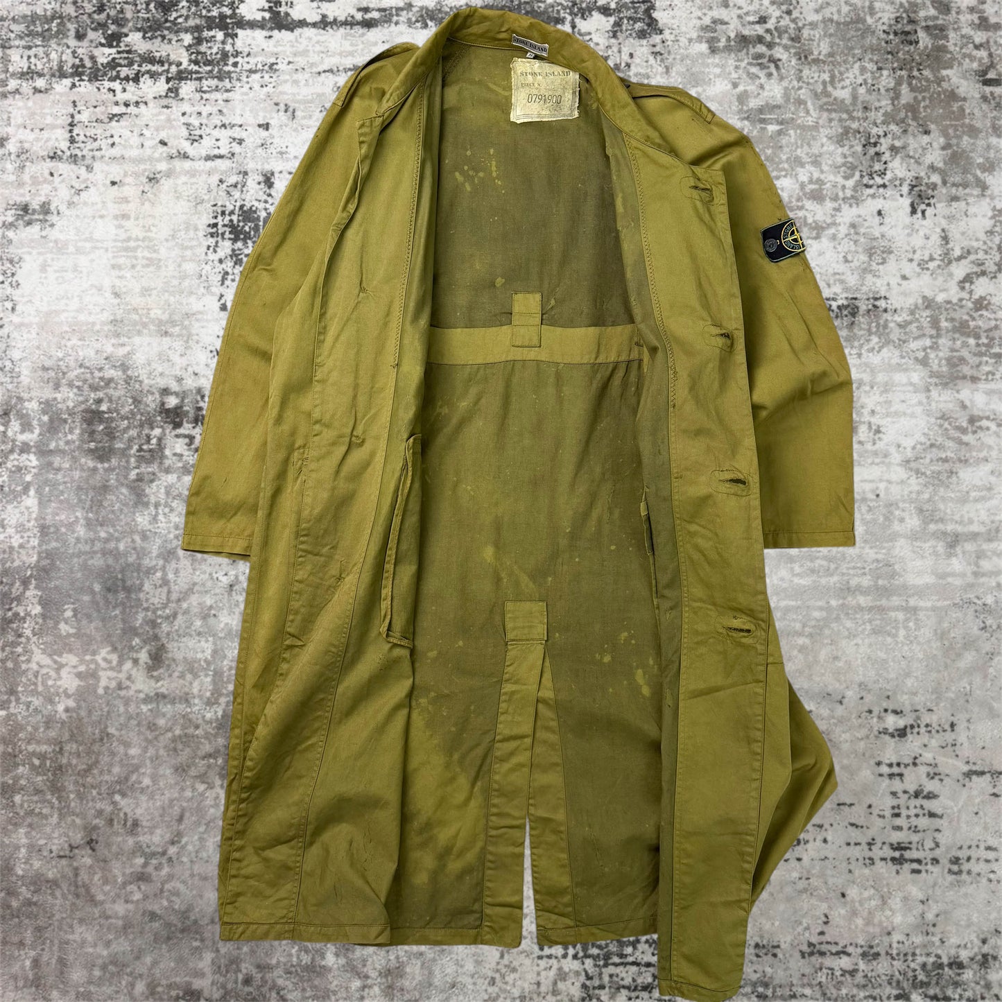 Vintage Stone Island Trench Coat (M)