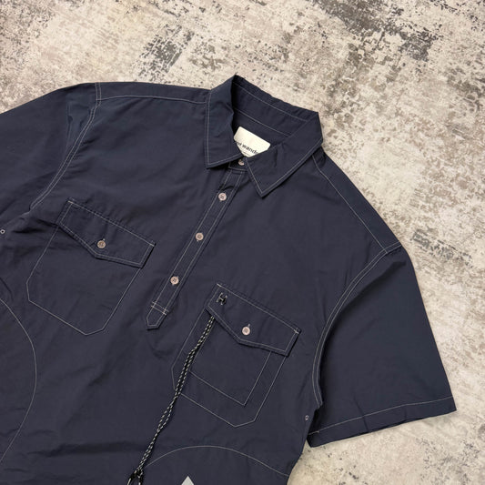 And Wander Cordura Typewriter short Sleeve Shirt (XL)