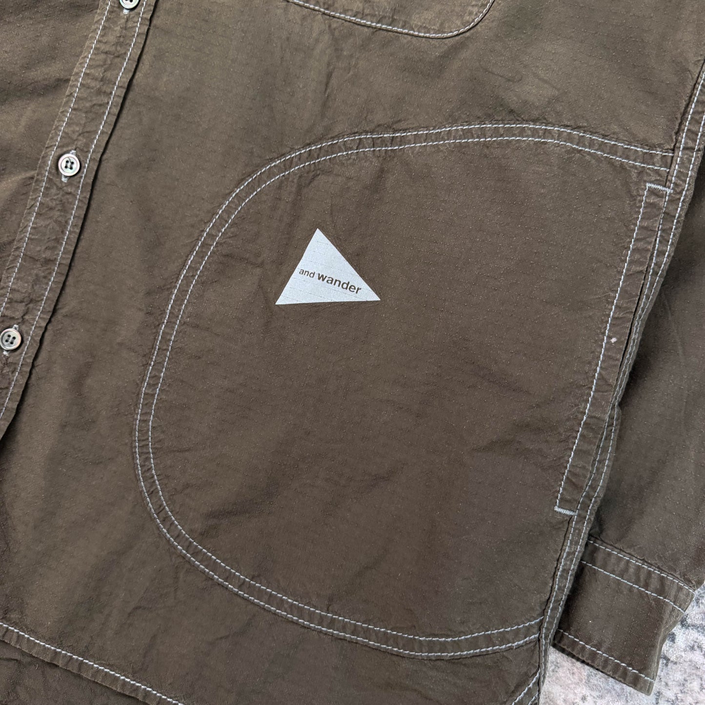 And Wander Cordura Shirt (XL)