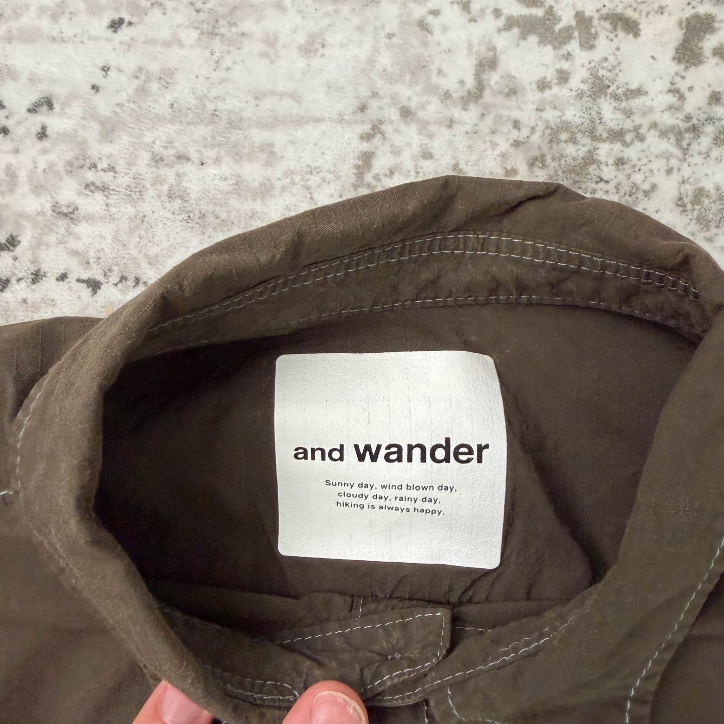 And Wander Cordura Shirt (XL)