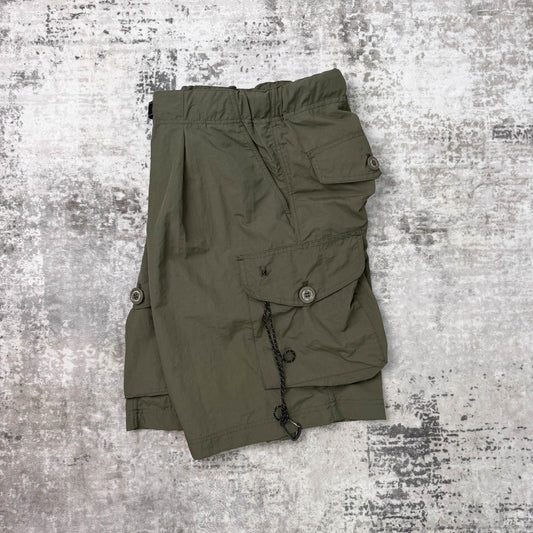 And Wander Oversized Cargo Shorts (M)
