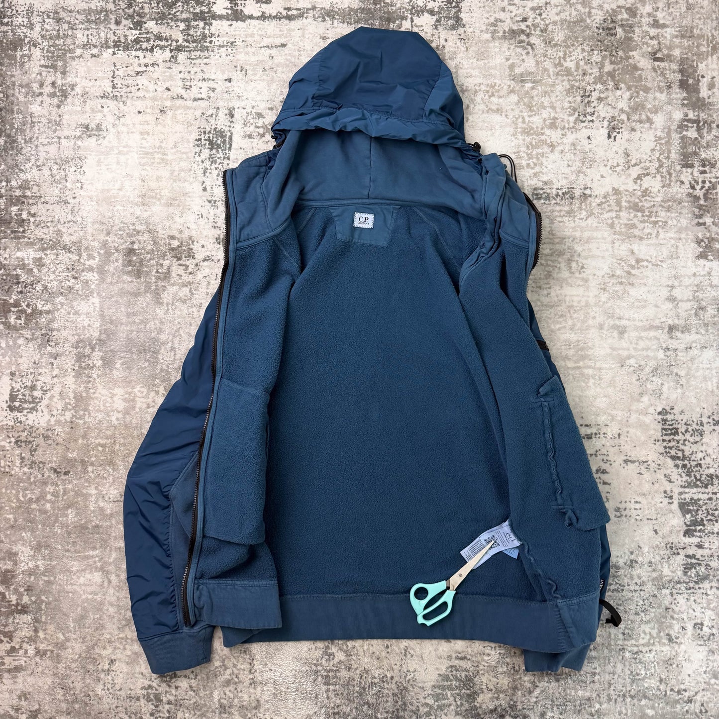 CP Company Asymmetric Zip Hoodie (XL)