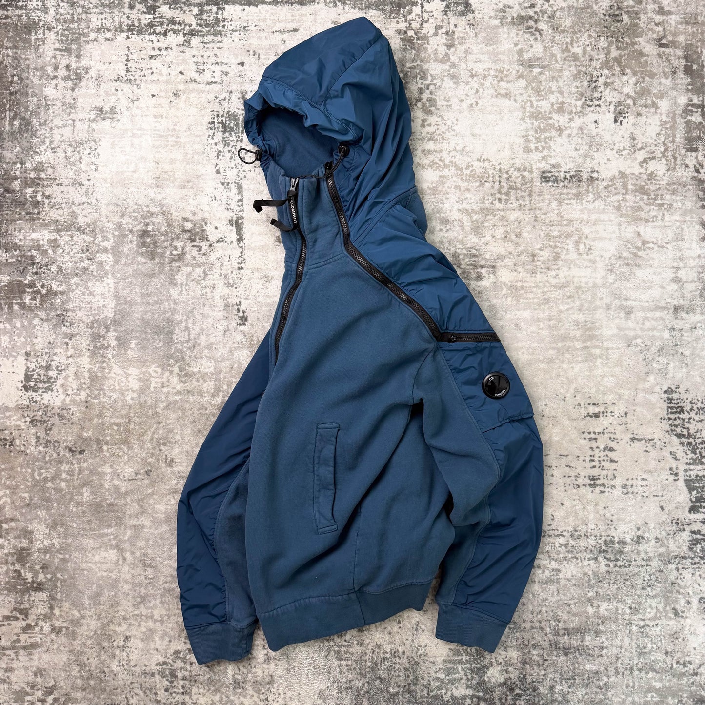 CP Company Asymmetric Zip Hoodie (XL)