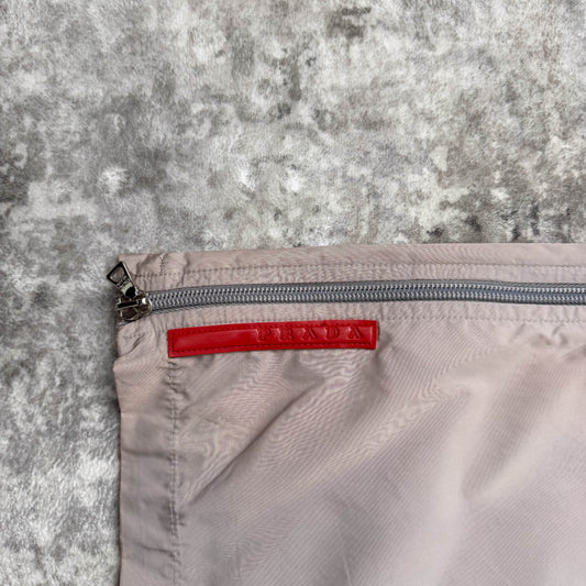 Vintage Prada Sport Nylon Drawstring Skirt (S/M)