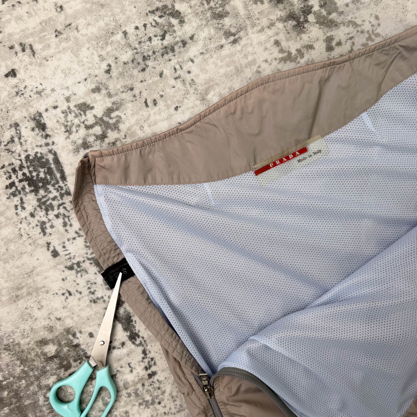 Vintage Prada Sport Nylon Drawstring Skirt (S/M)