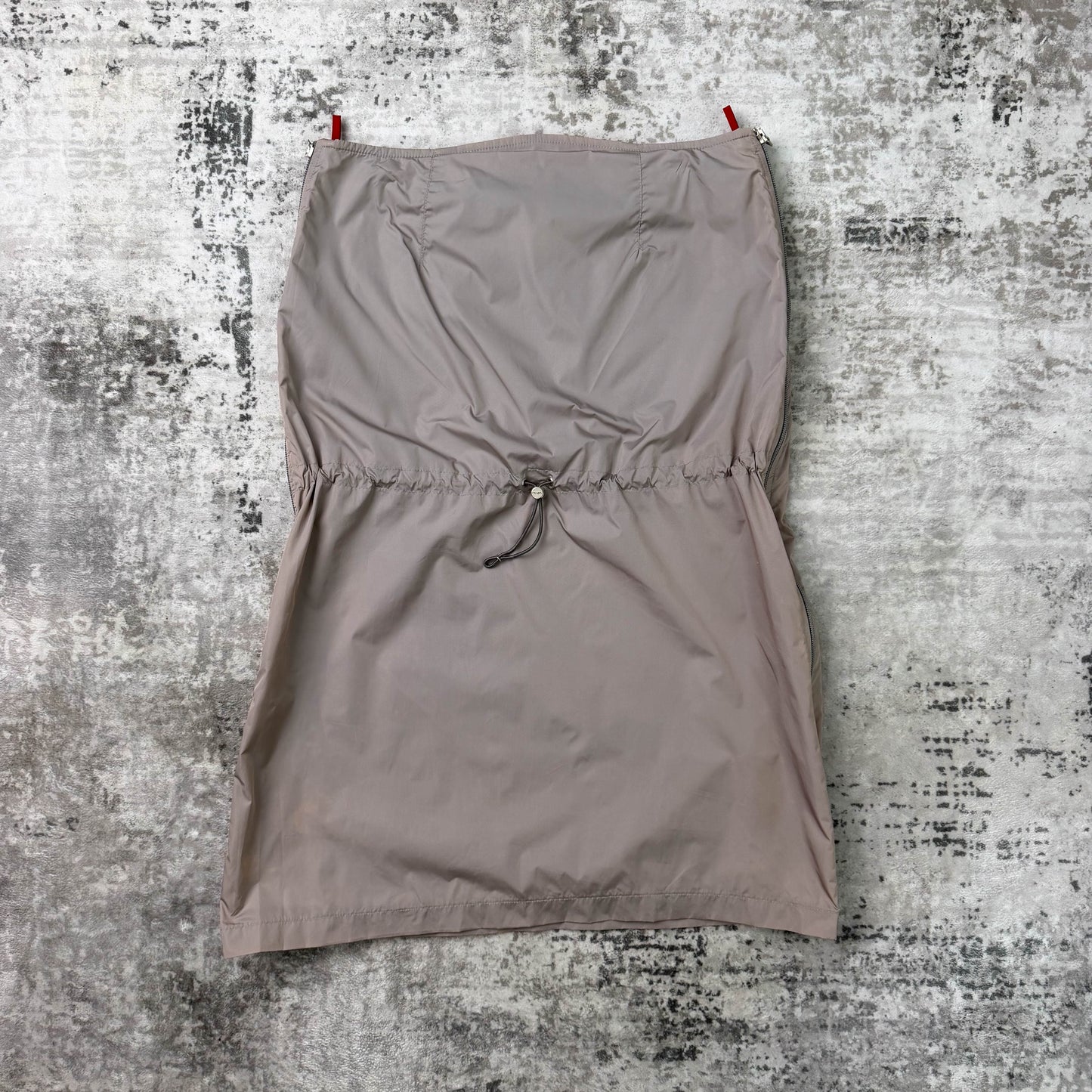 Vintage Prada Sport Nylon Drawstring Skirt (S/M)