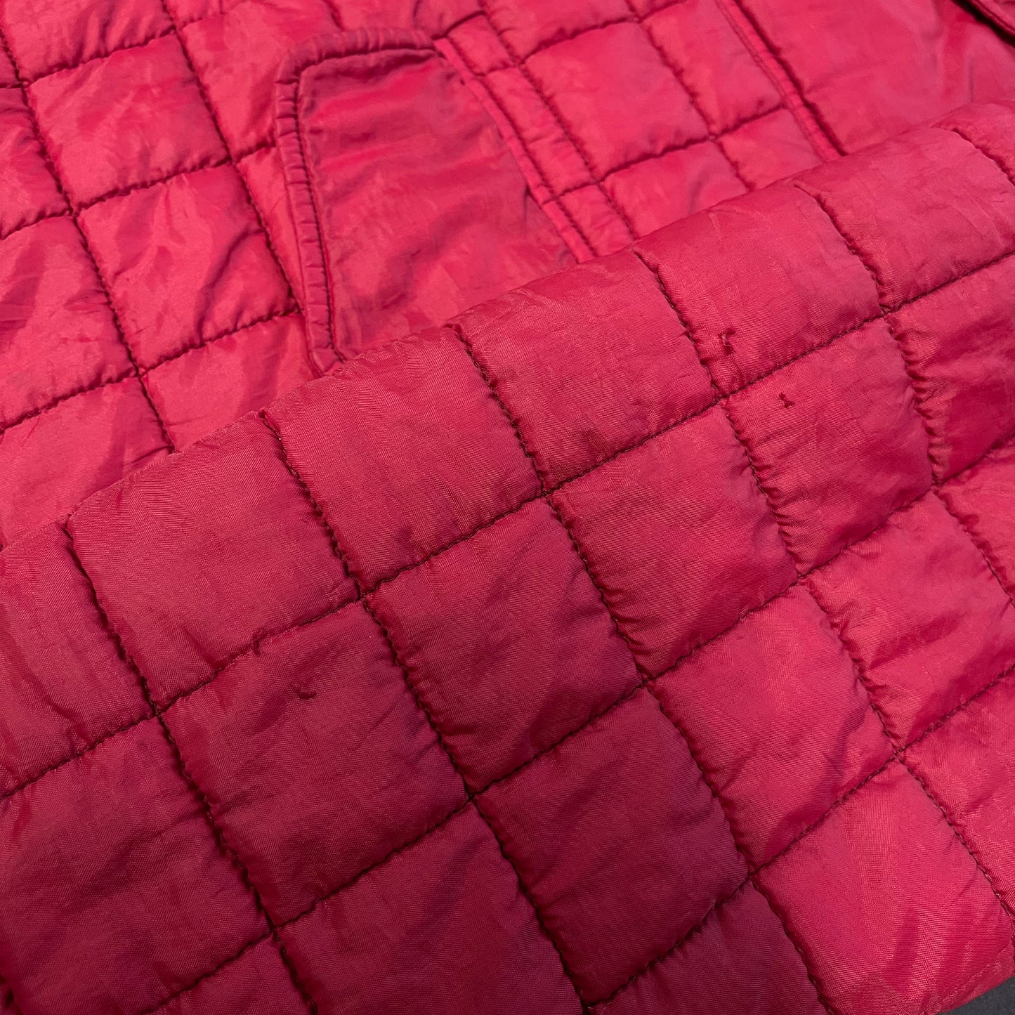 Vintage CP Company Quilted Reversible Nylon Jacket (L)