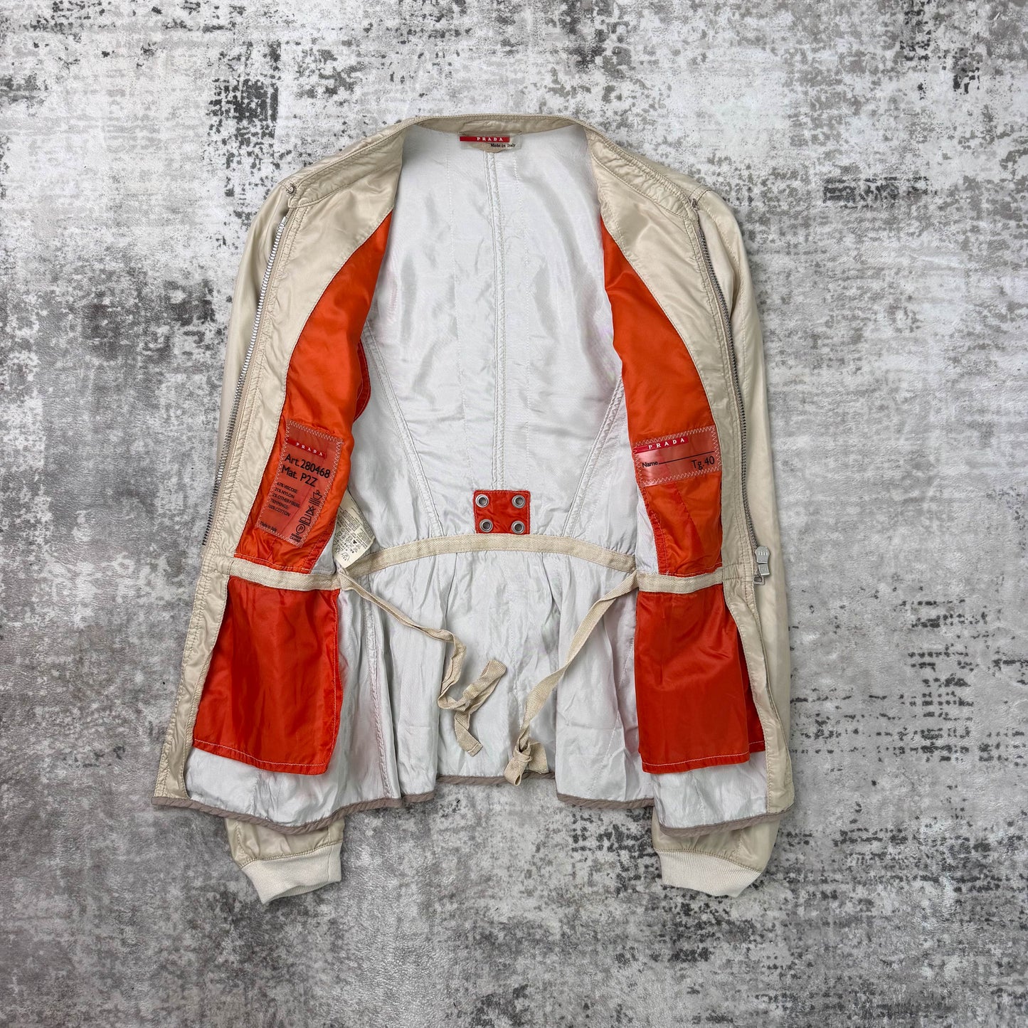 Womens Vintage Prada Sport Nylon Jacket (S)