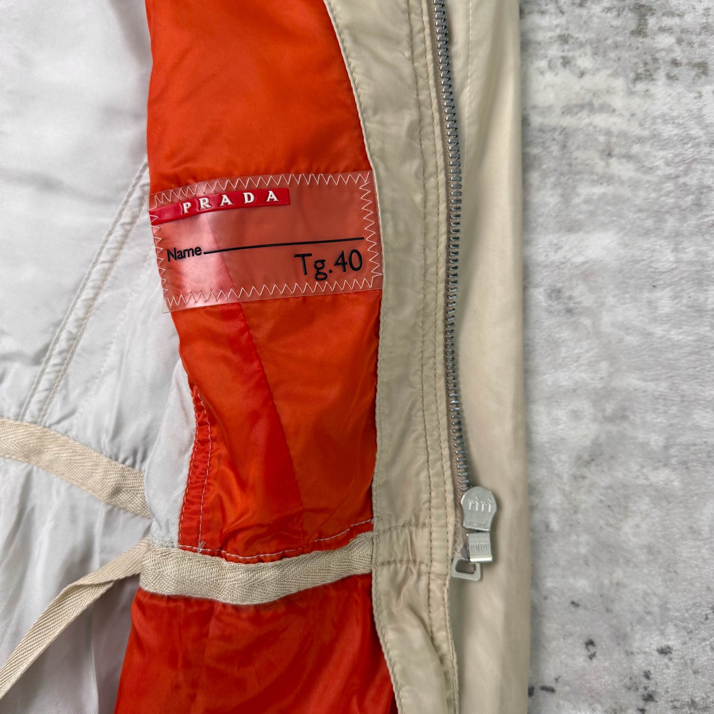 Womens Vintage Prada Sport Nylon Jacket (S)