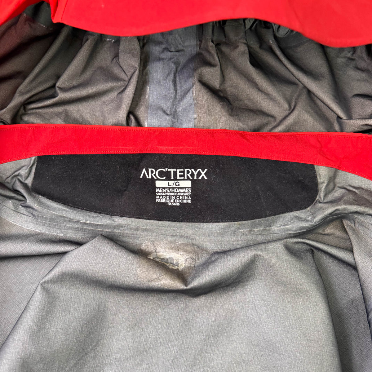 Arc'teryx Beta AR Goretex Shell Jacket (L)