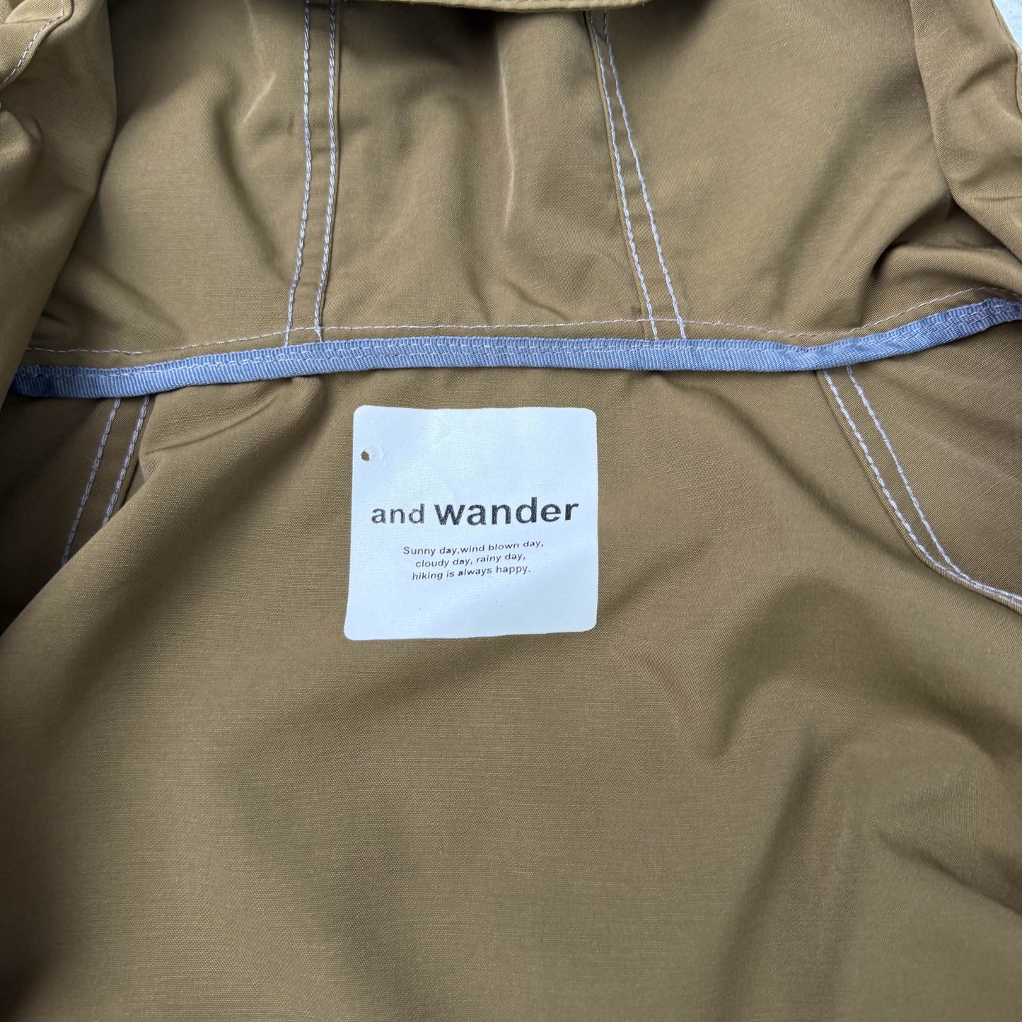 And Wander Taffeta Jacket (S)