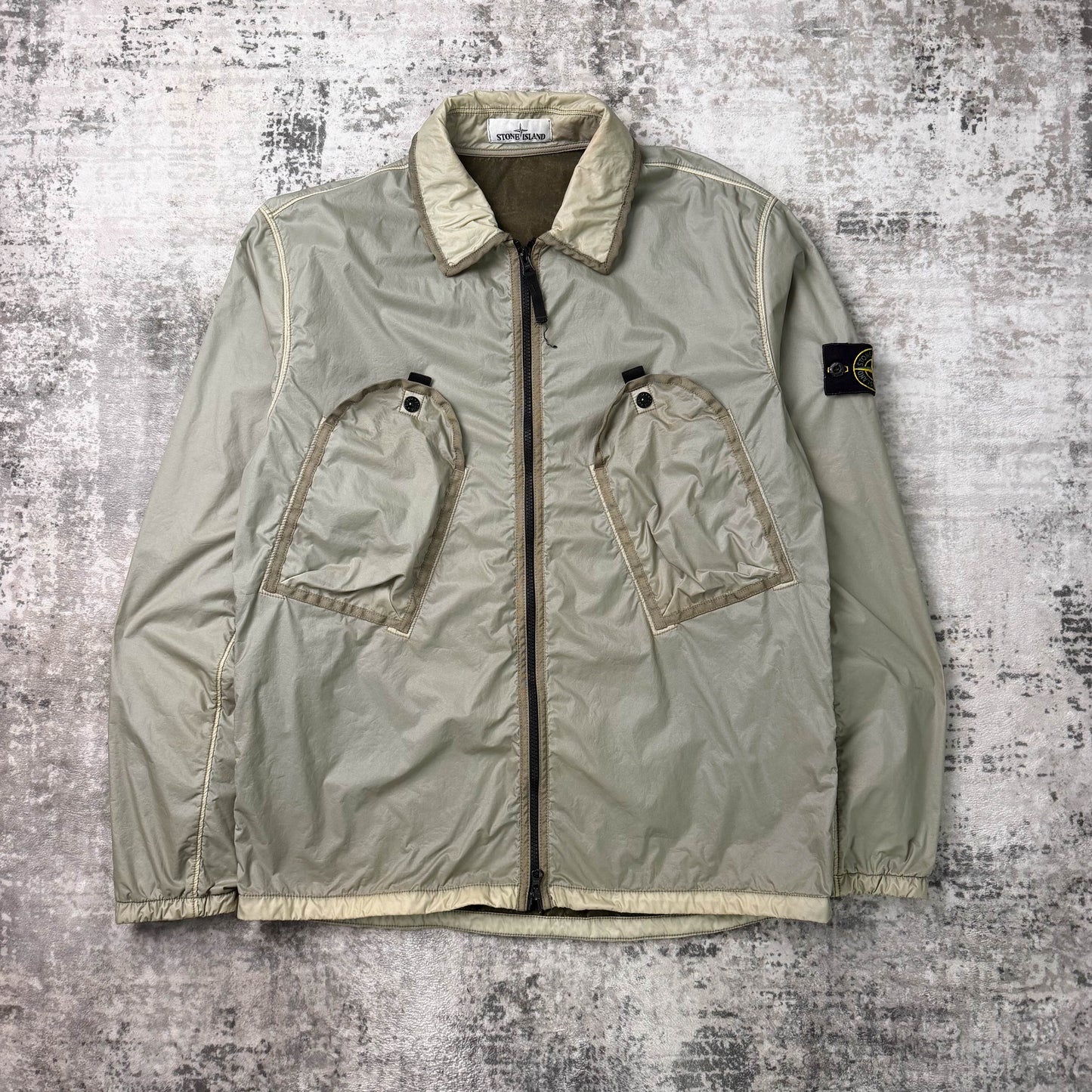 Stone Island Lamy Flock Overshirt (L)