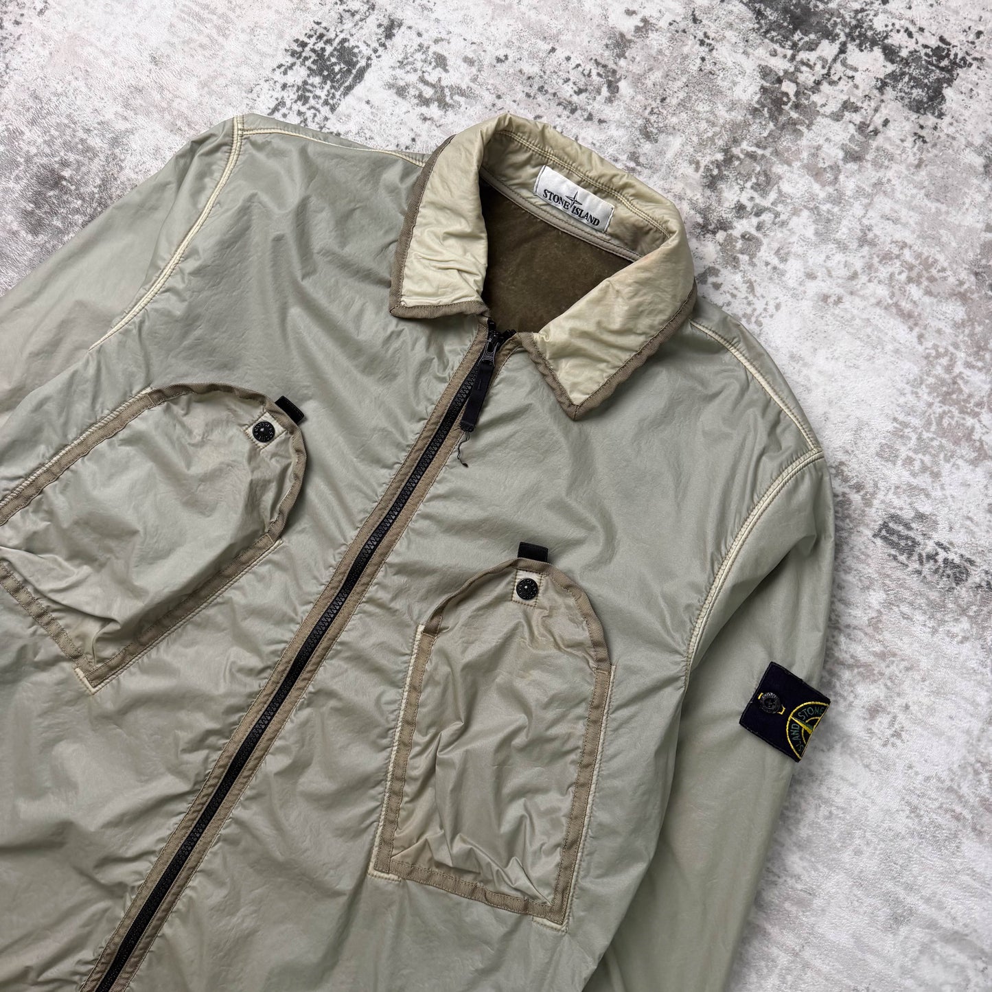 Stone Island Lamy Flock Overshirt (L)