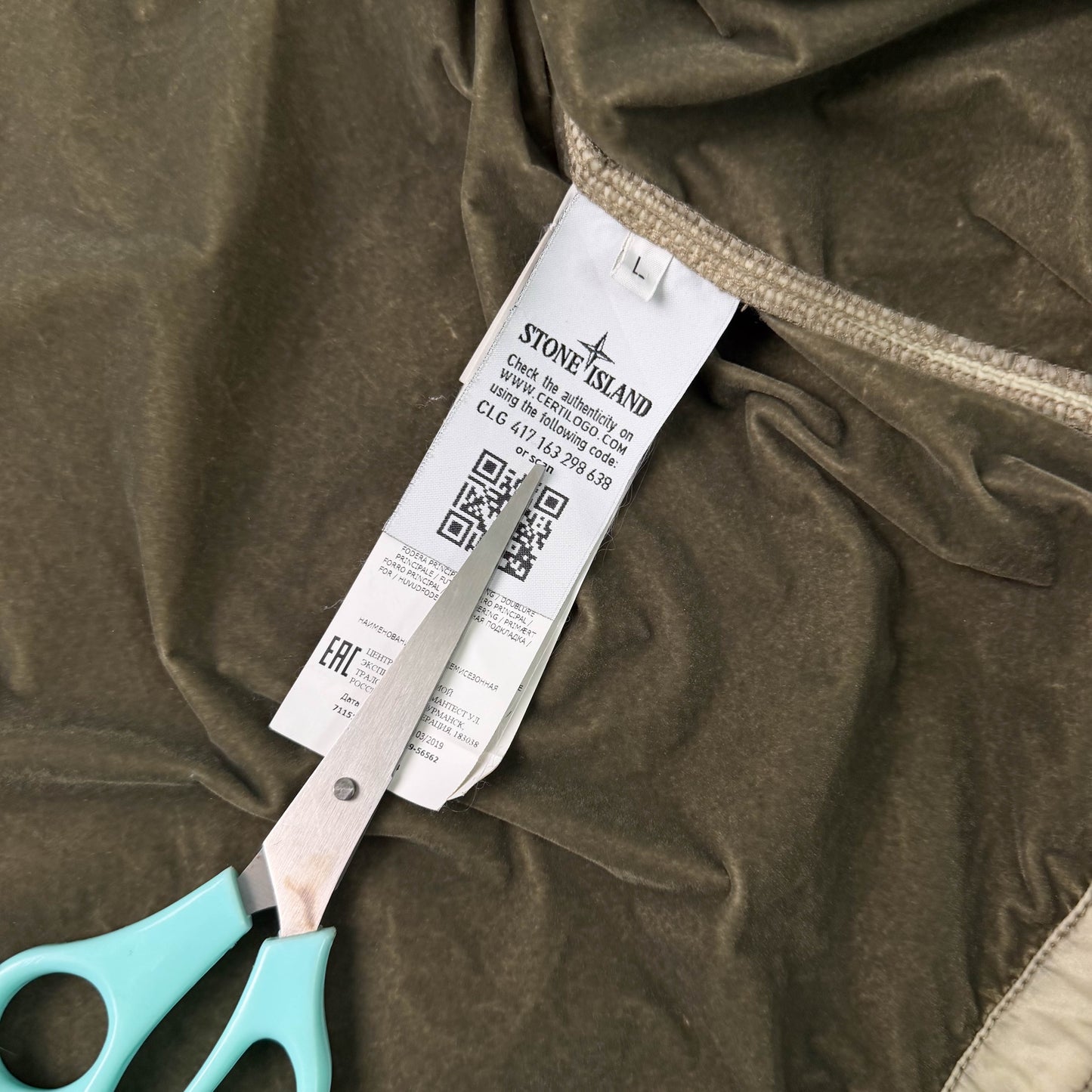 Stone Island Lamy Flock Overshirt (L)