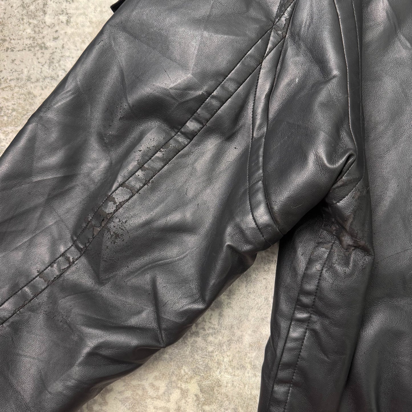 Vintage CP Company Leather Jacket (L)