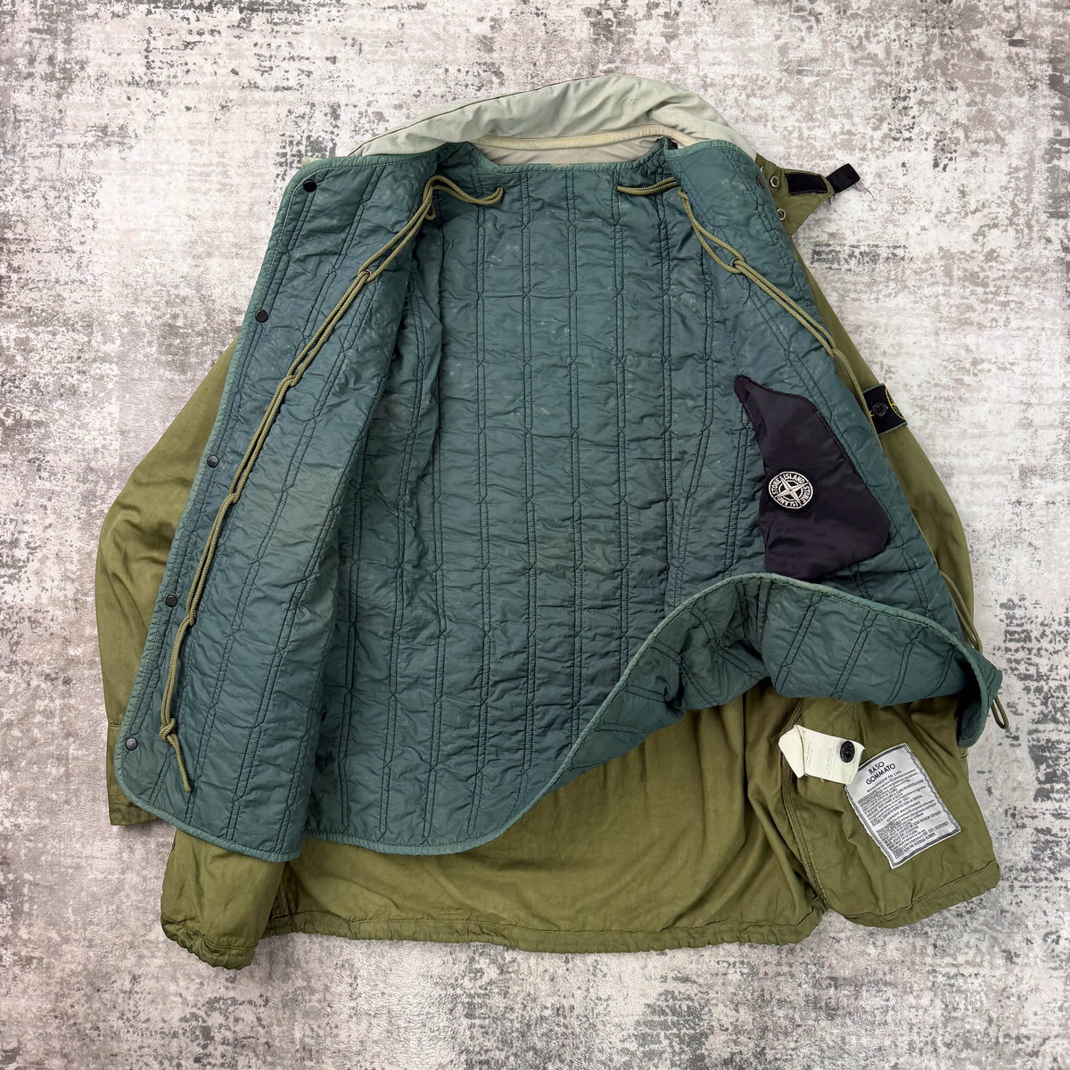 Vintage Stone Island Raso Gommato (M)