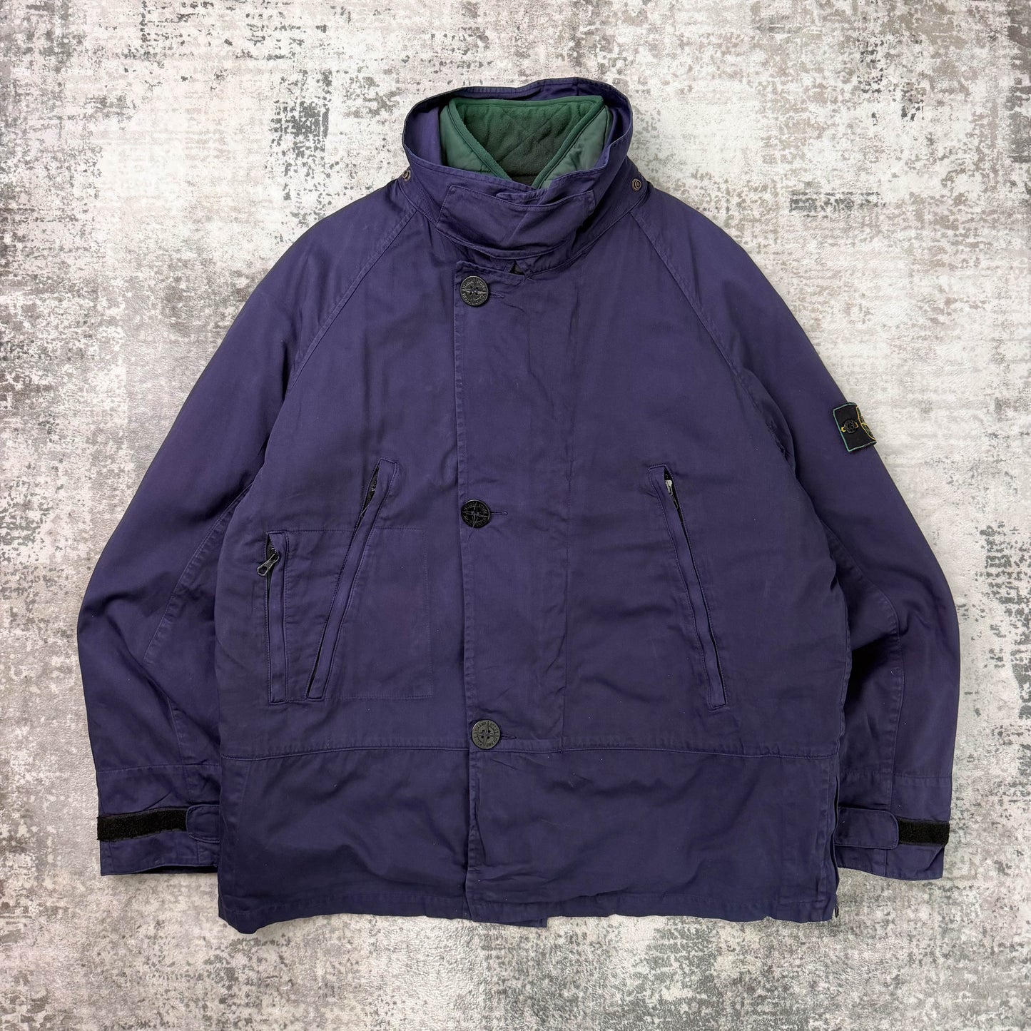 Vintage Stone Island Raso Gommato (XL)