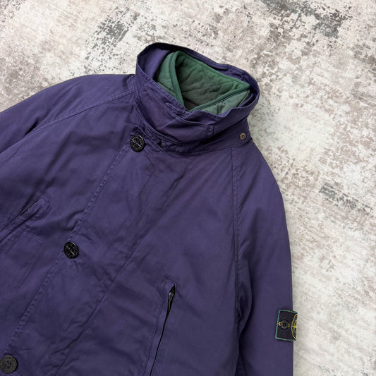 Vintage Stone Island Raso Gommato (XL)