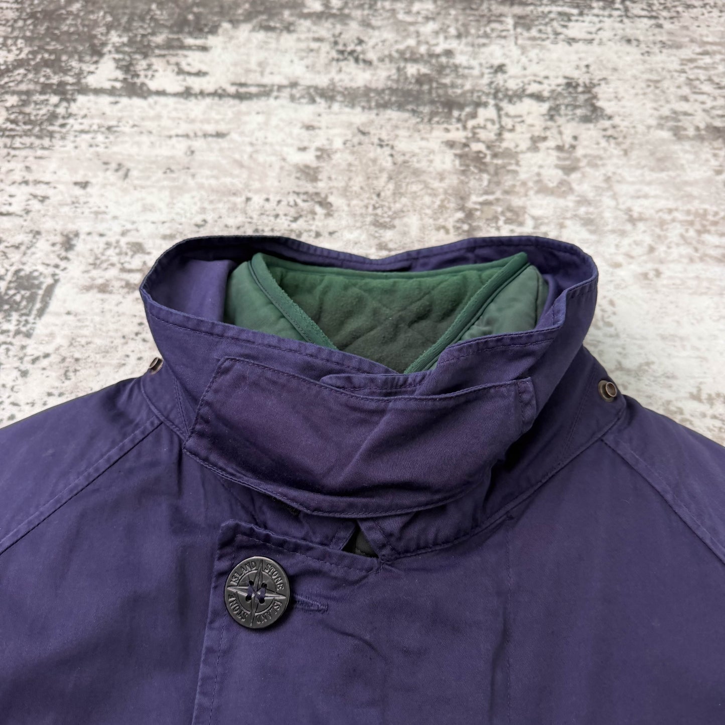 Vintage Stone Island Raso Gommato (XL)