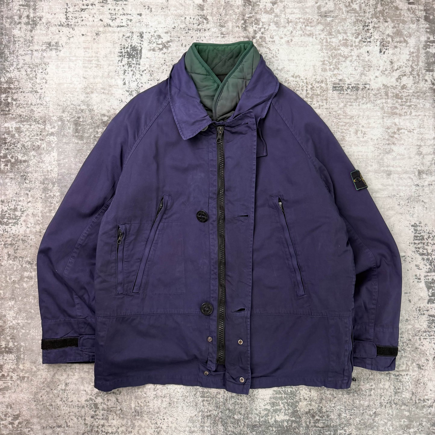 Vintage Stone Island Raso Gommato (XL)