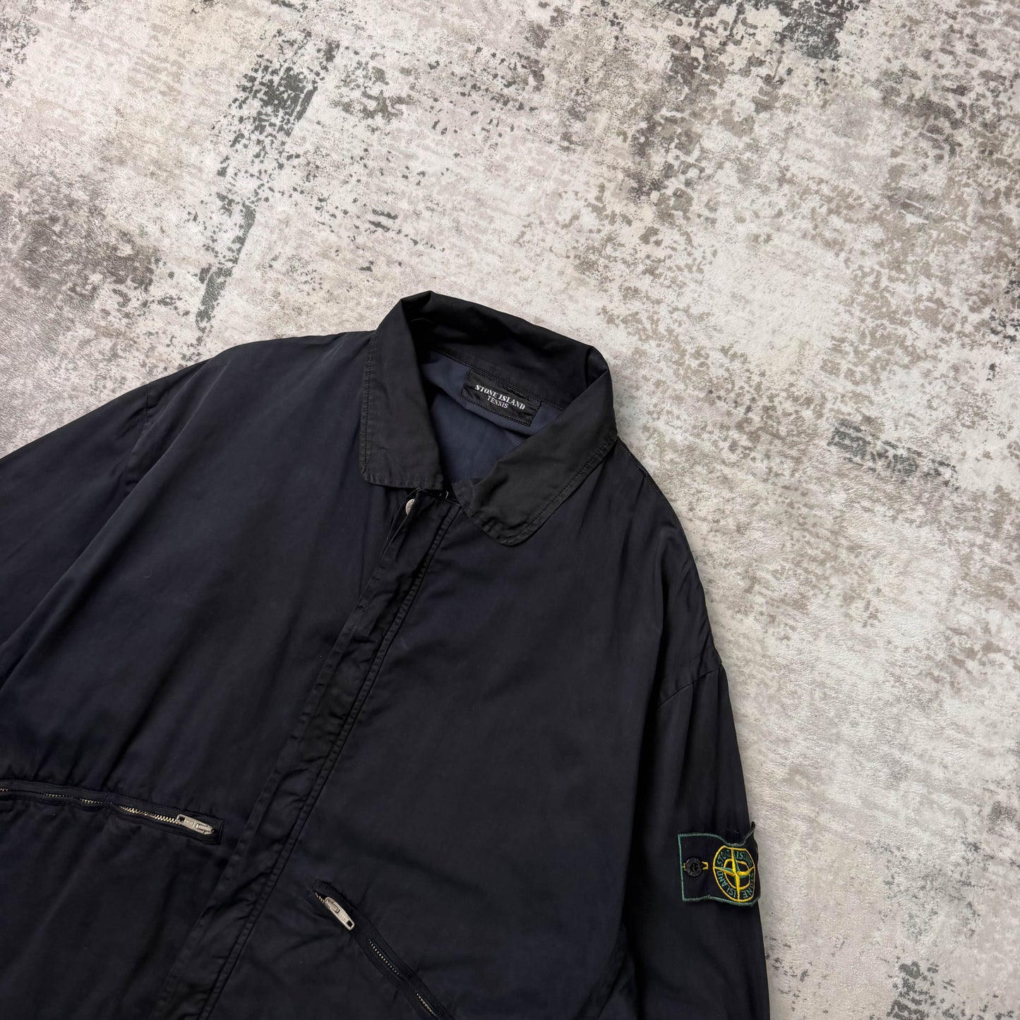Vintage Stone Island Tennis Cotton Jacket (L)