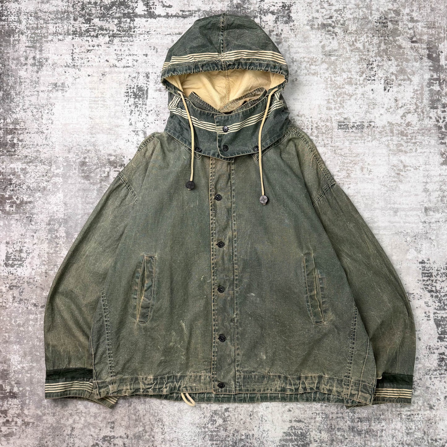 Vintage Stone Island Marina Sailcloth Jacket (XL)