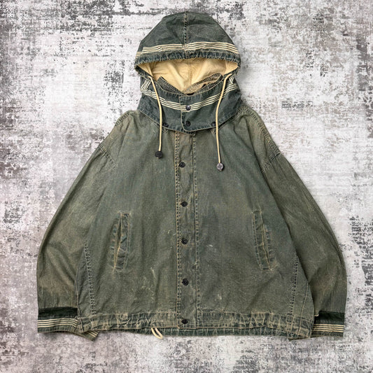 Vintage Stone Island Marina Sailcloth Jacket (XL)