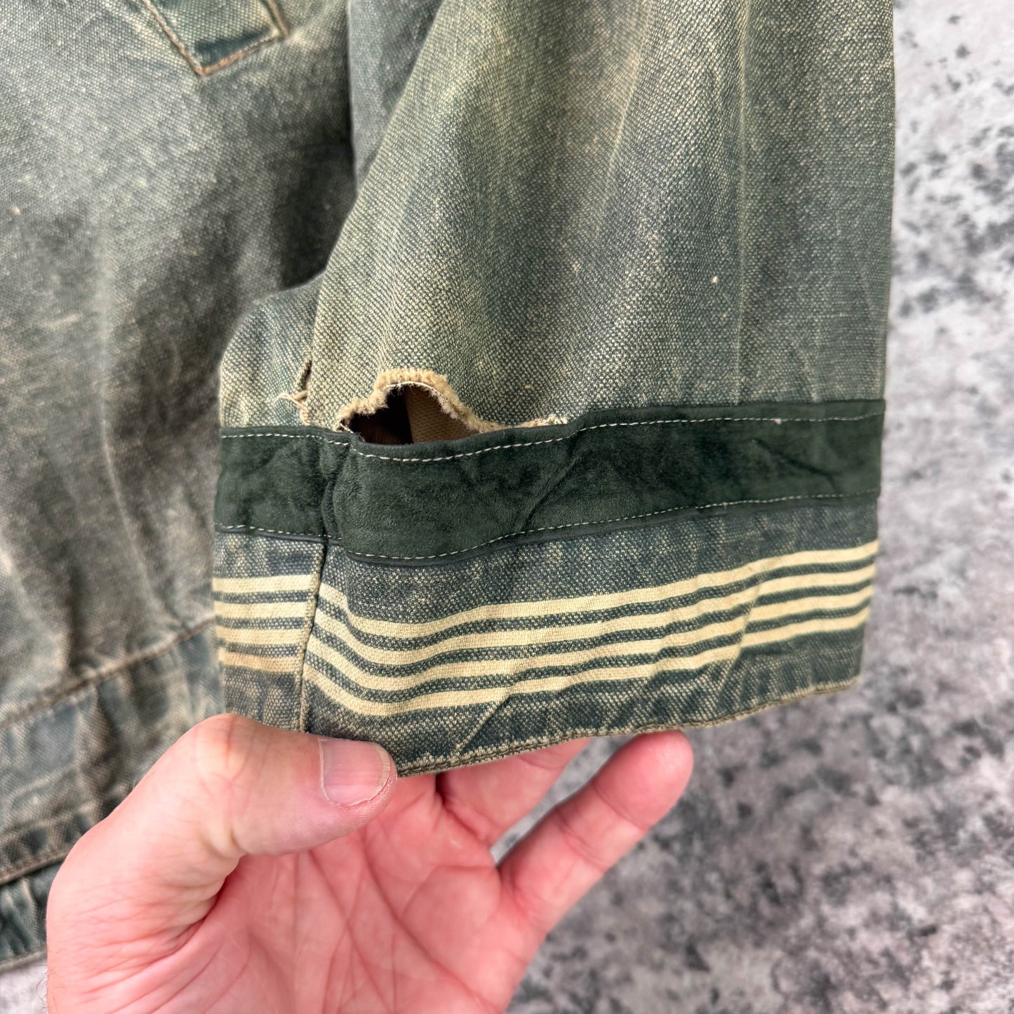 Vintage Stone Island Marina Sailcloth Jacket (XL)