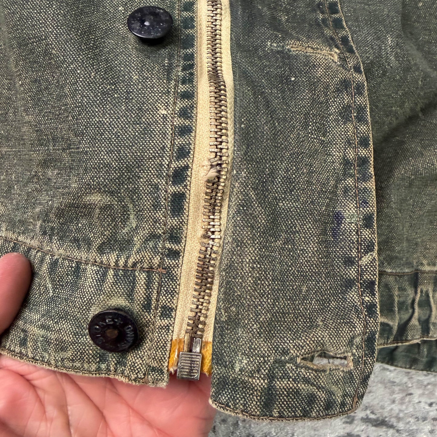Vintage Stone Island Marina Sailcloth Jacket (XL)