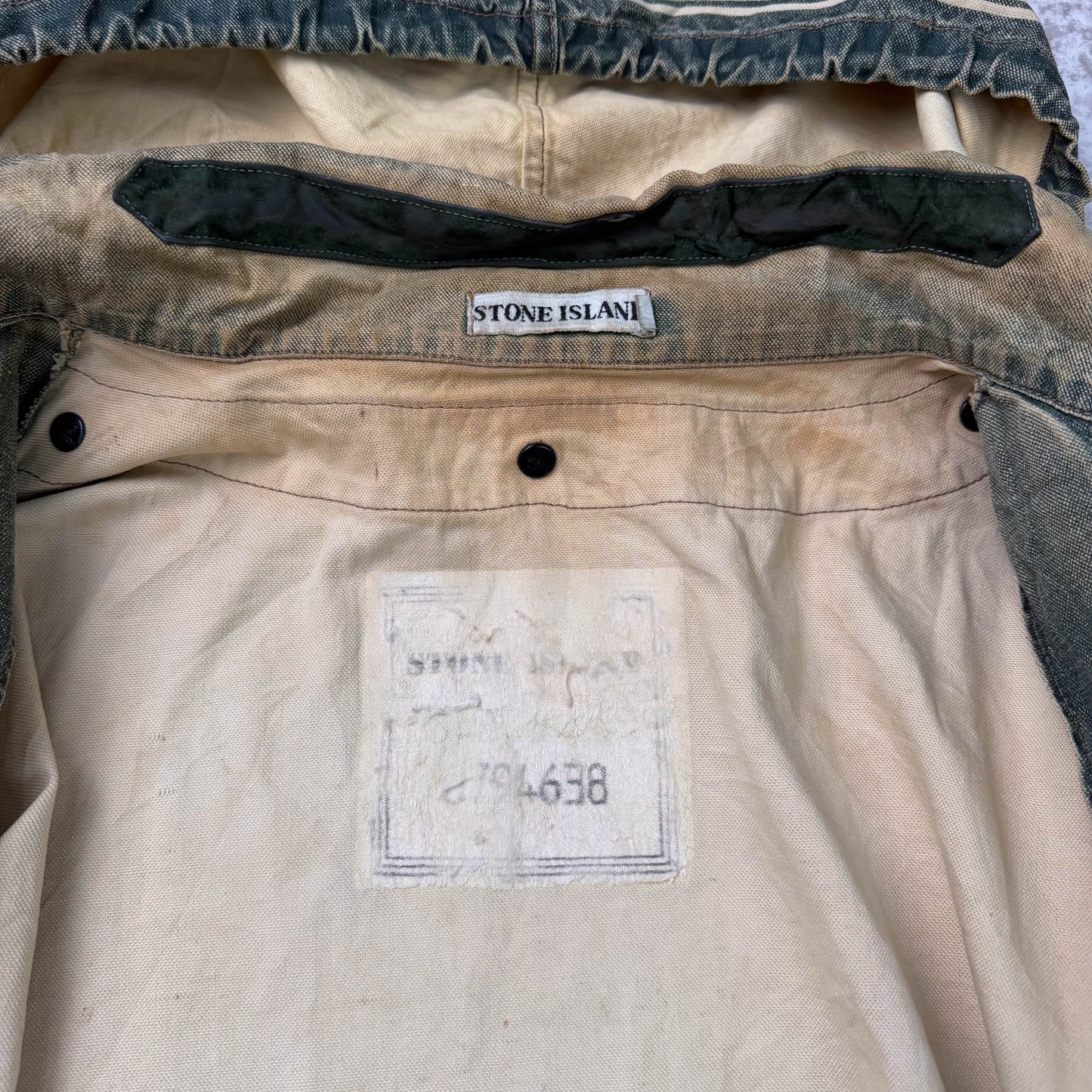 Vintage Stone Island Marina Sailcloth Jacket (XL)