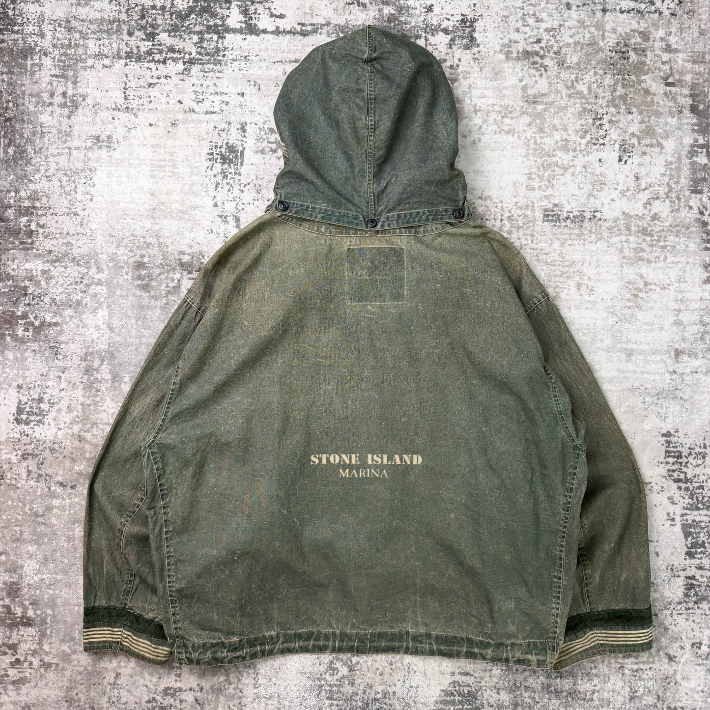 Vintage Stone Island Marina Sailcloth Jacket (XL)