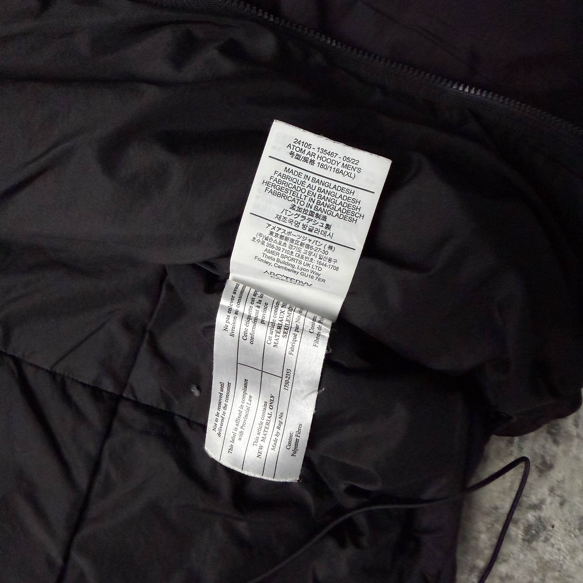 Arc'teryx Atom AR Jacket (XL)
