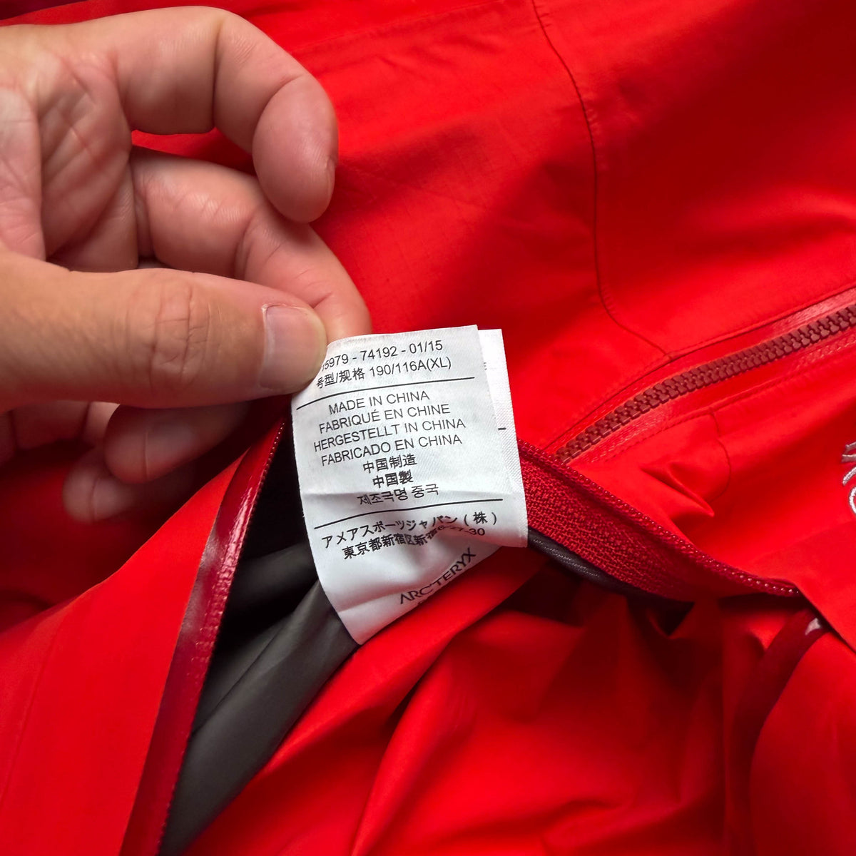 Arc'teryx Alpha SL Hybrid Goretex Shell Jacket XL)