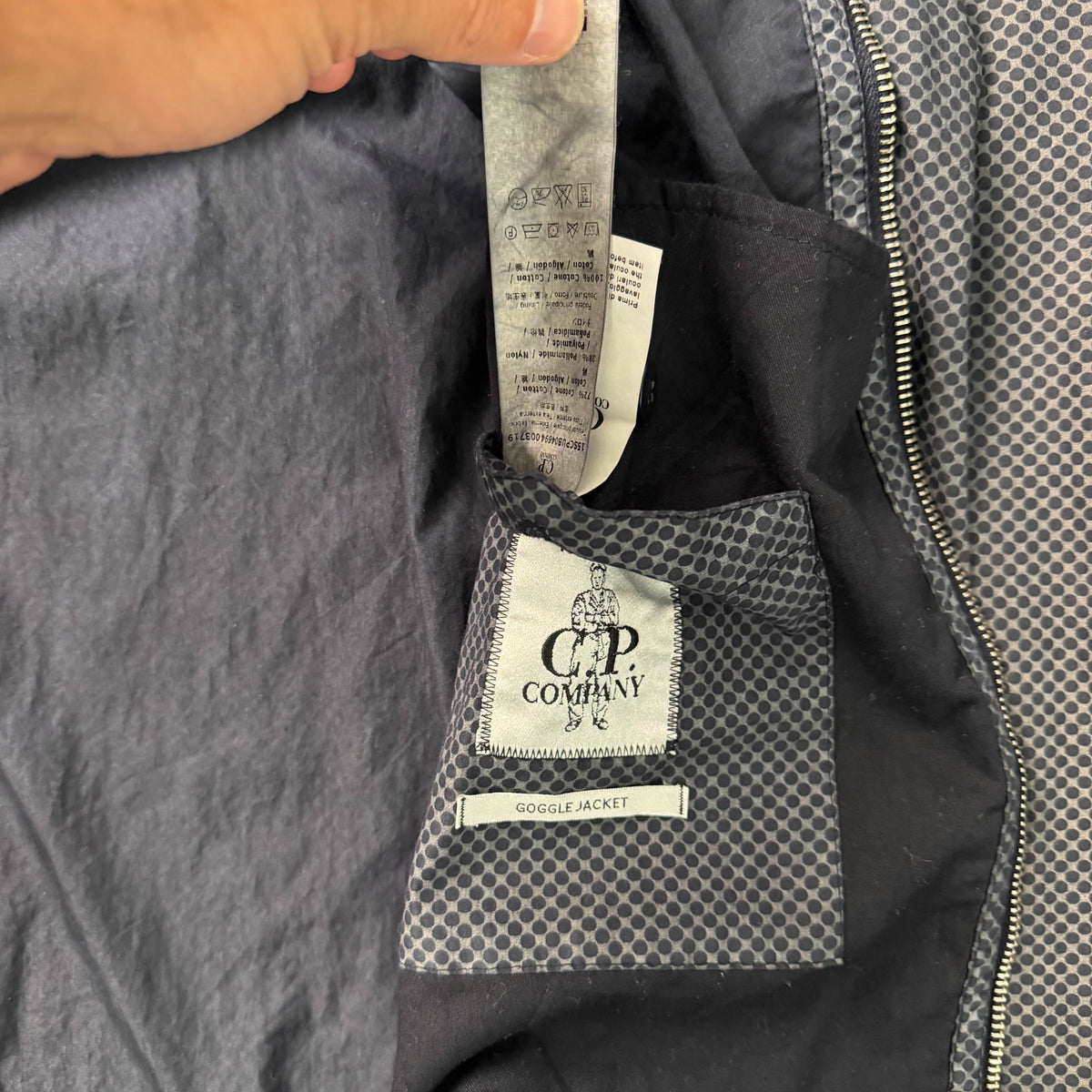 CP Company Pixel Print Goggle Jacket (3XL)