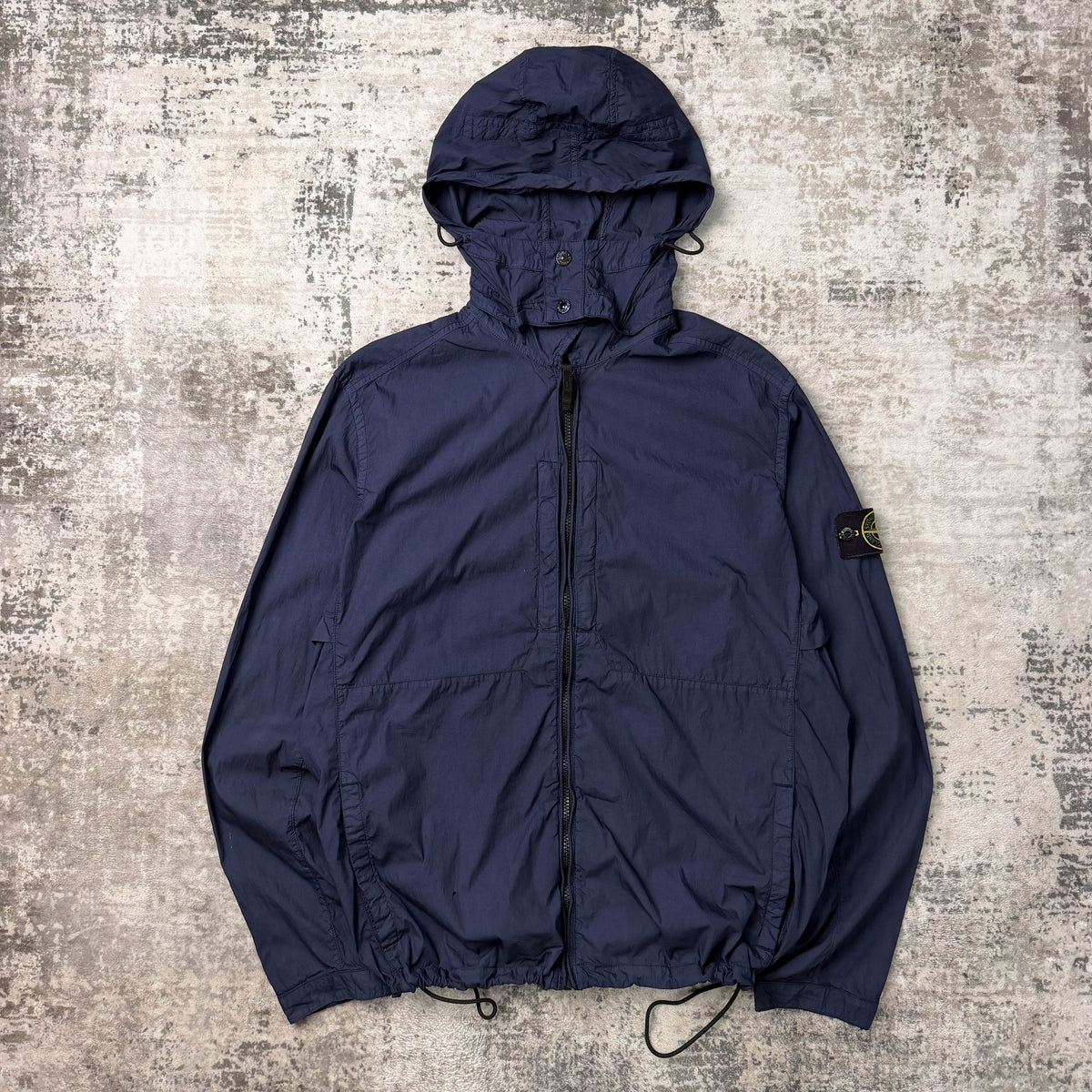 Stone Island Poplin Hooded Jacket (XL)