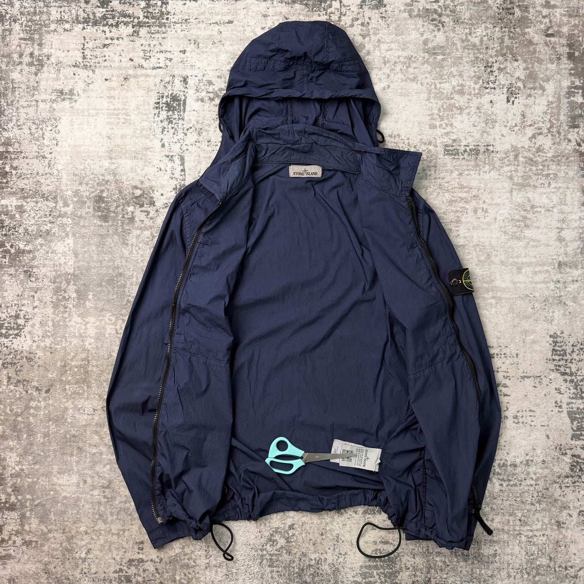 Stone Island Poplin Hooded Jacket (XL)