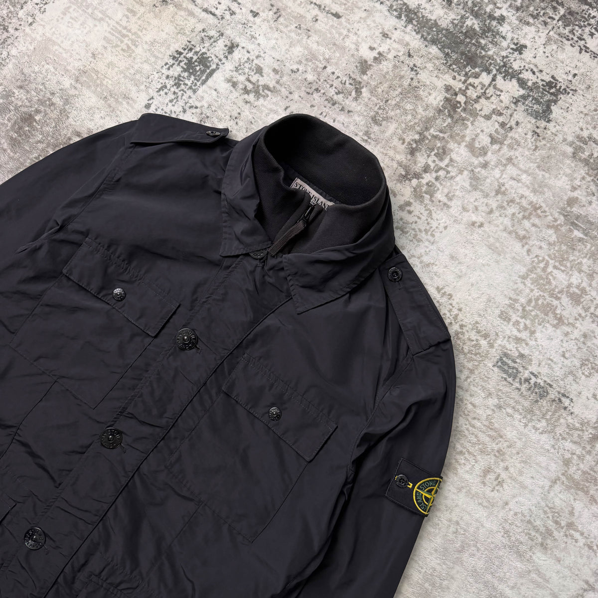 Stone Island Micro Reps Multi pocket Field Jacket (L)