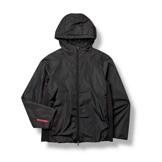 Vintage Prada Sport Nylon x Knit Jacket (M)