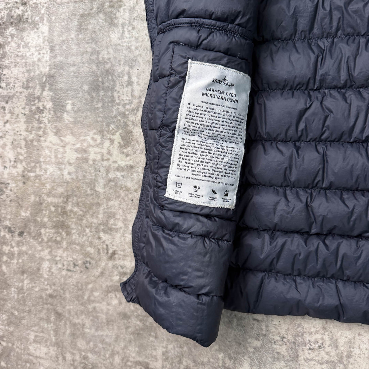 Stone Island Micro Yarn Down Gilet (L)