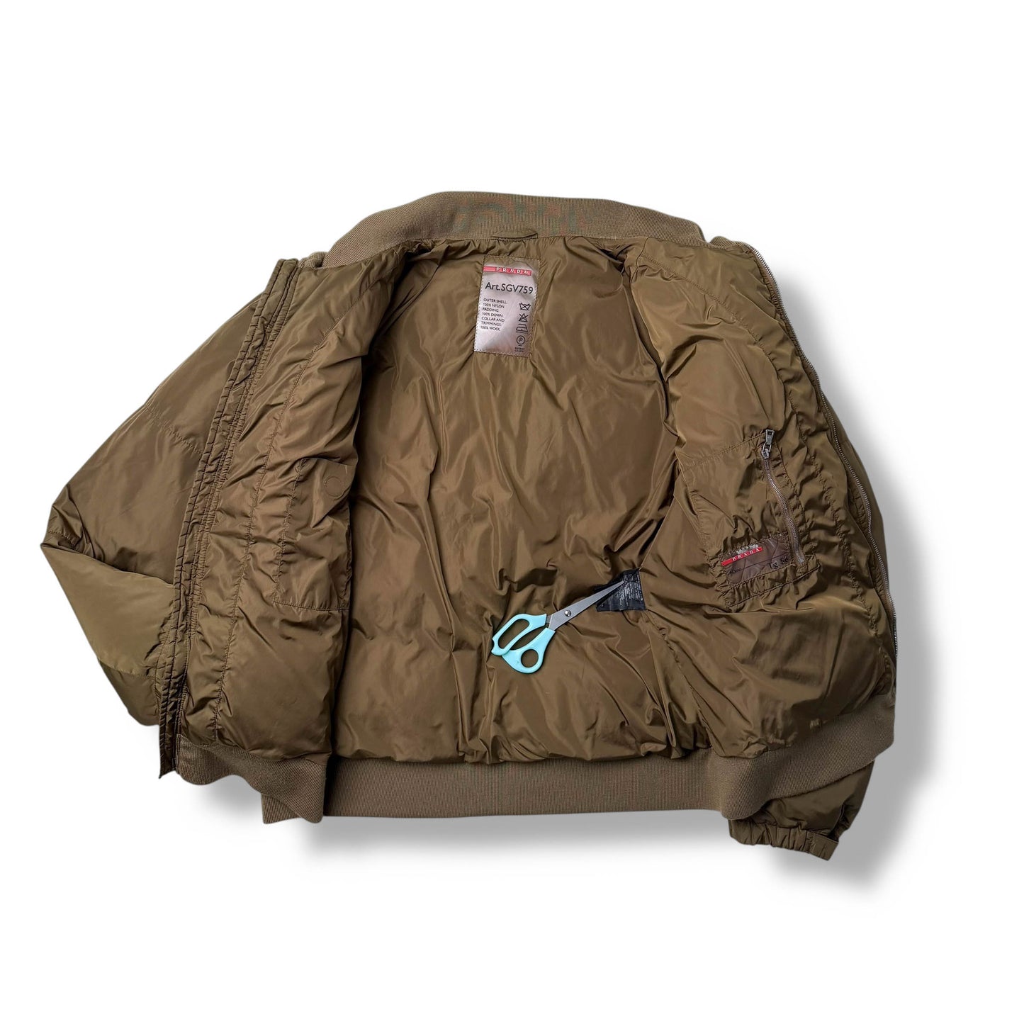 Prada Sport Nylon Puffer Jacket (3XL)