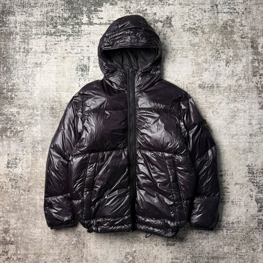 Stone Island Pertex Quantum Y Hooded Down Puffer Jacket (L)