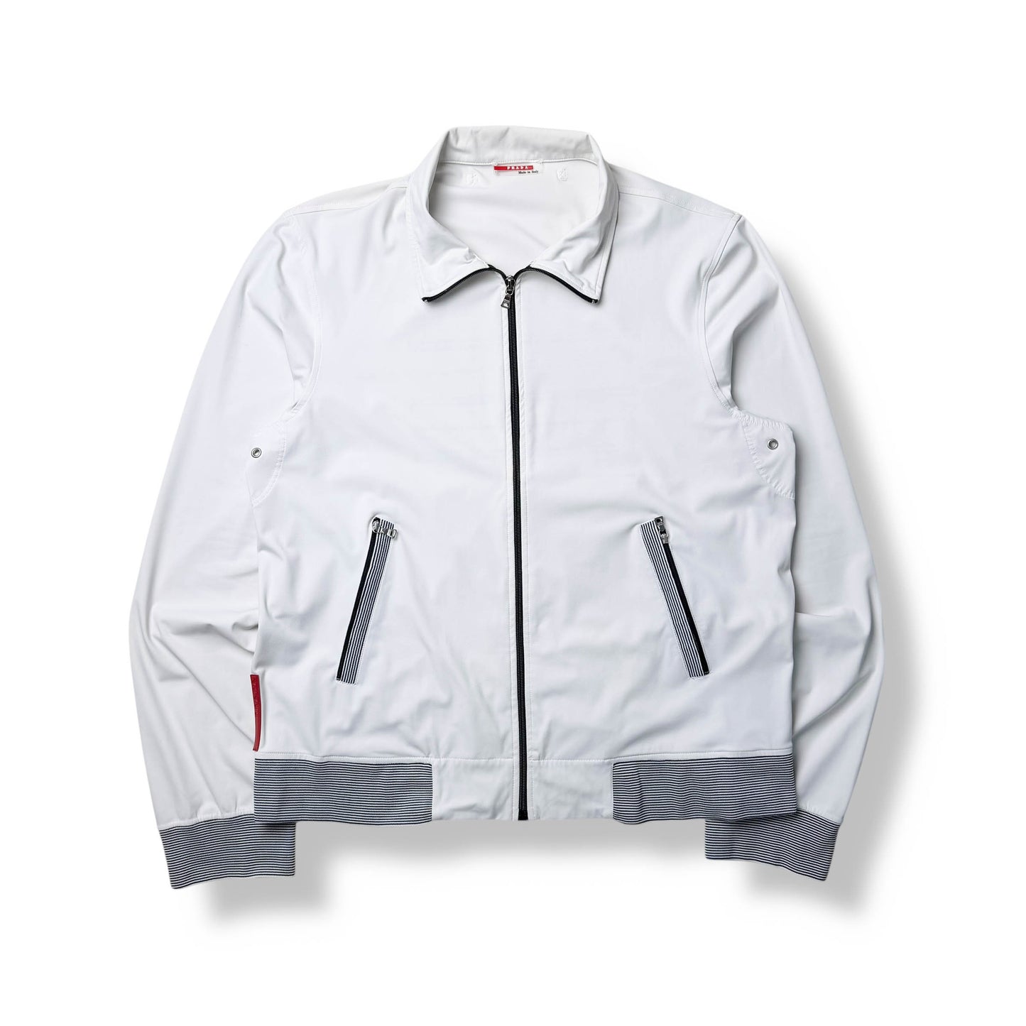 Vintage Prada Sport Striped Track Jacket (XXL)